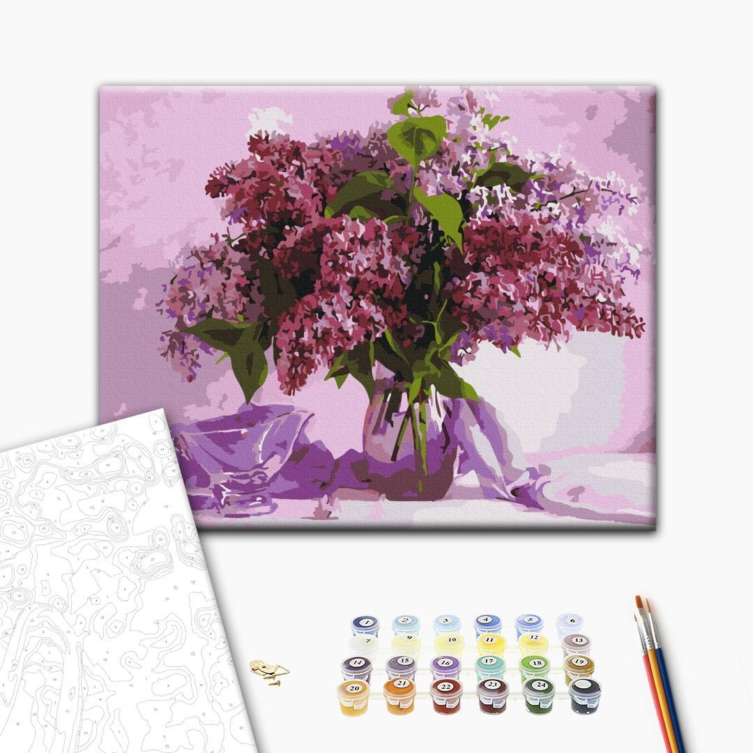 Картина за номерами 40*50см Улюблений бузок BrushMe