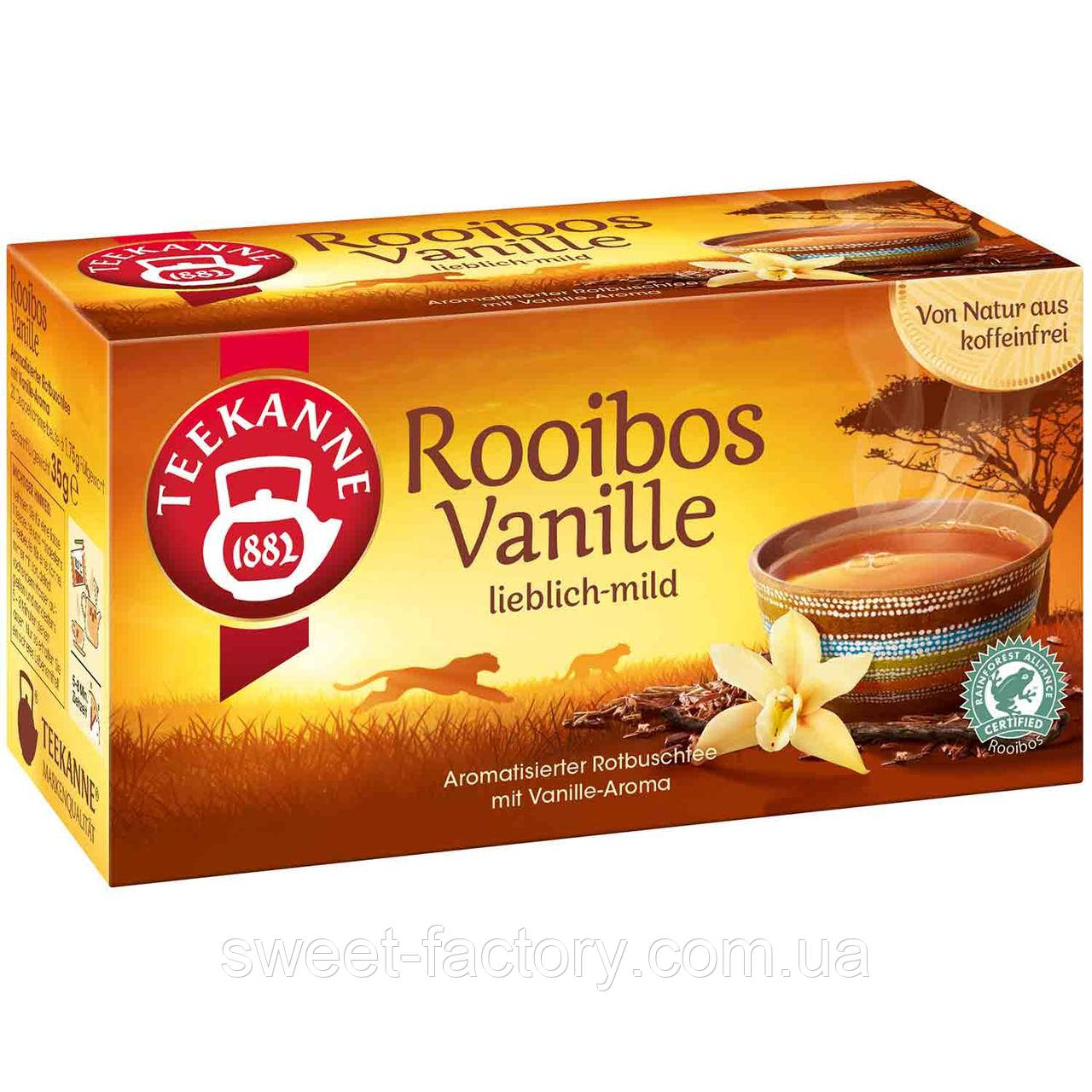 Чай Teekanne Rooibos Vanille 20s 35g