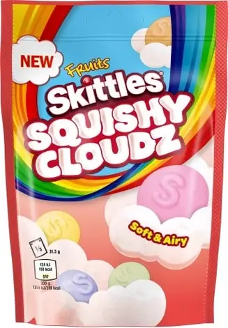 Драже Skittles Squishy Cloudz Fruits 94г, фото 1