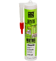 Нейтральний силіконовий герметик (Прозорий SN-350), 310 мл