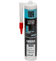 Універсальний силіконовий герметик (Чорний SU-313), 310 мл