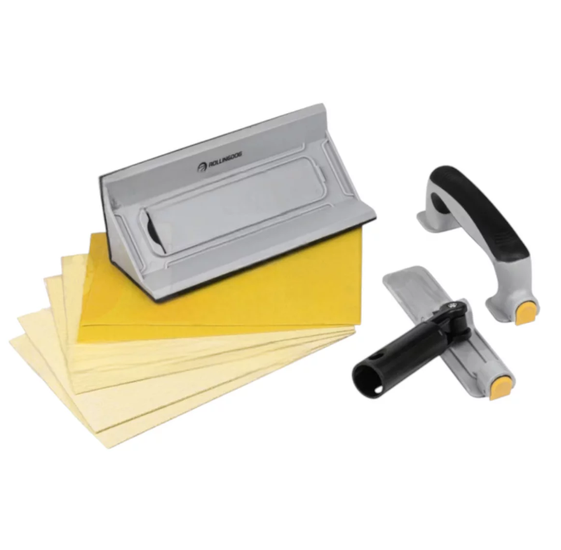 Набір для шліфування внутрішніх кутів Rollingdog №3 (9 предметів), з'єднання клямка/конус, серія Elite, фото 1