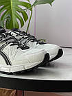 Чоловічі кросівки Asics Gel-Kahana 8 текстильні зі шкіряними вставками біло-чорні Асікс Гель Кахана, фото 6