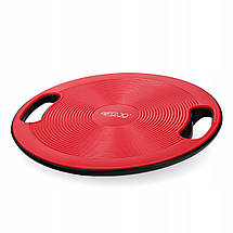 Балансувальна платформа 4FIZJO кругла, пластикова 4FJ0621 Red/Black Poland, фото 2