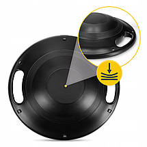 Балансувальна платформа 4FIZJO кругла, пластикова 4FJ0622 Black Poland, фото 4