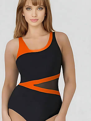 ОПТКупальник слитный Samegame 522 Наташа оранж(В НАЛИЧИИ ТОЛЬКО 44 46 48 50 52 УКР р-ры), фото 2