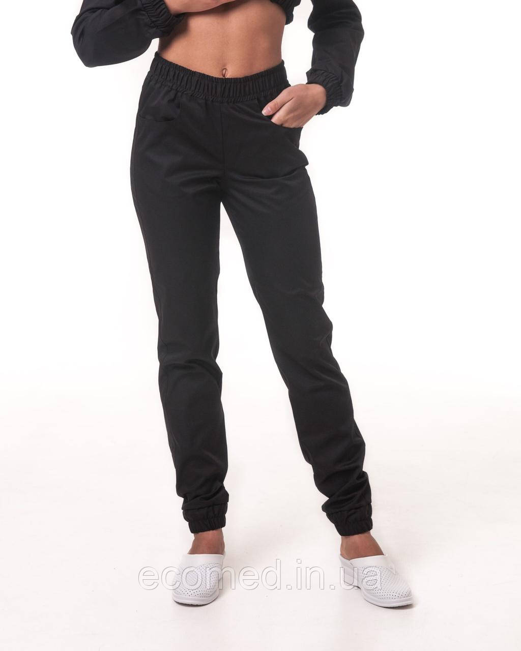 Штани котонові Парма чорний Розмір: 54, фото 1