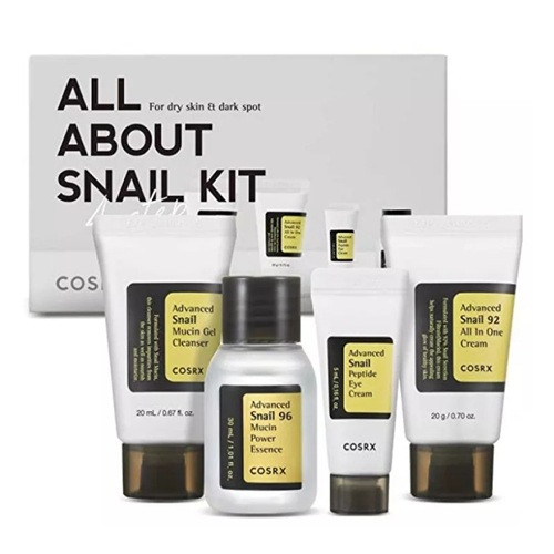 COSRX All About Snail Kit Набір мініатюр з муцином равлика