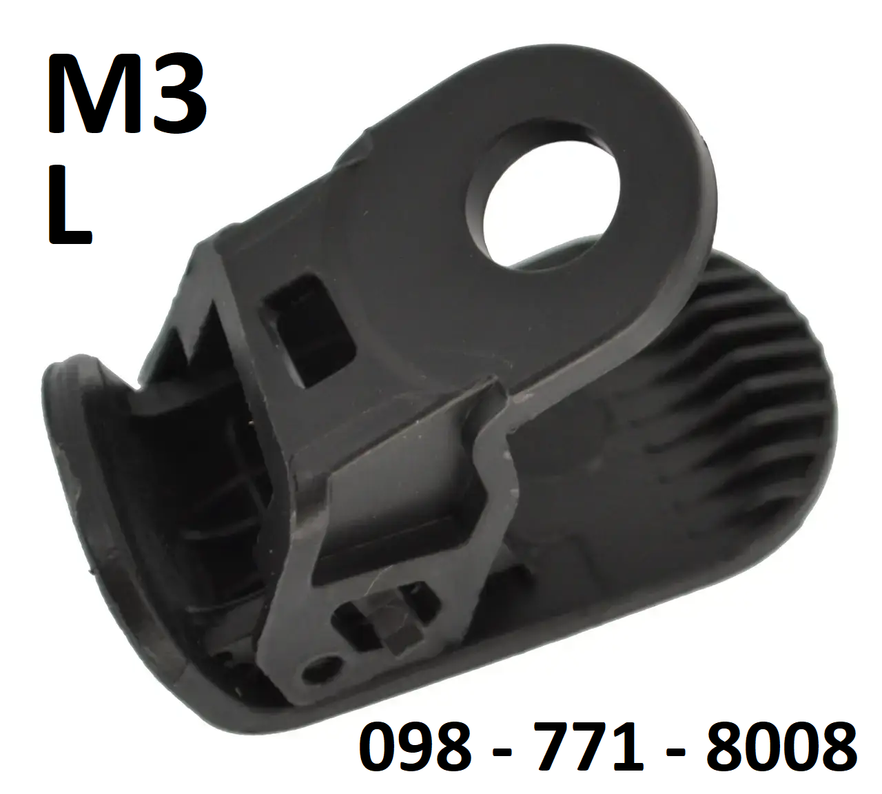 Заглушка кріплення підкапотного боксу (гачок для сумок) (ЛІВА) Tesla Model 3 (1116002-00-C), фото 1