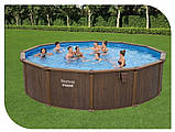 Збірний басейн Bestway 561CS Hydrium 549 х 130 см, пісочний насос 5678 л/г, скімер, сходи, підстилка, тент, фото 10