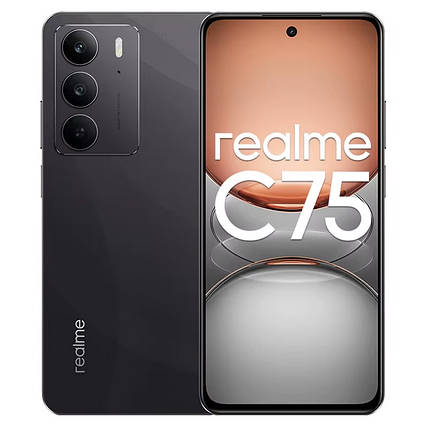 Смартфон realme C75 8/256GB Storm Black, фото 1