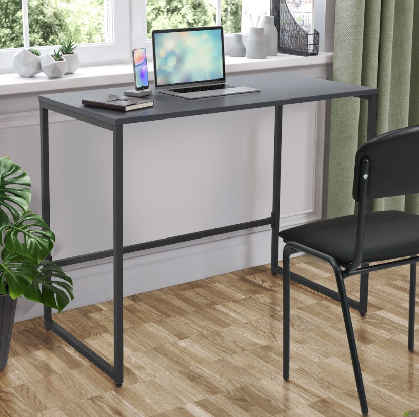 Стіл комп'ютерний Asti AS900 (900х550х750Н) чорний/Антрацит