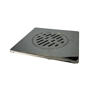 Трап з нержавіючої сталі SLIM 20 * 20см, вертикальний, D50