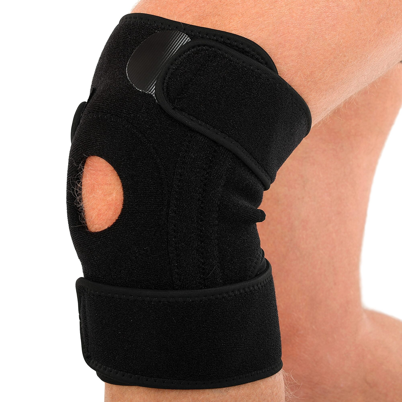 Наколінник бандаж зі спіральними ребрами жорсткості Mute (9086), фото 1