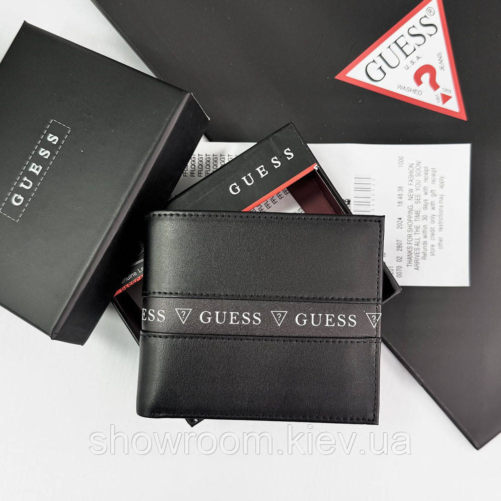 Чоловічий брендовий гаманець Guess (6008)