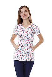 Куртка котонова Балі моряки,кор.рукав Розмір: 40