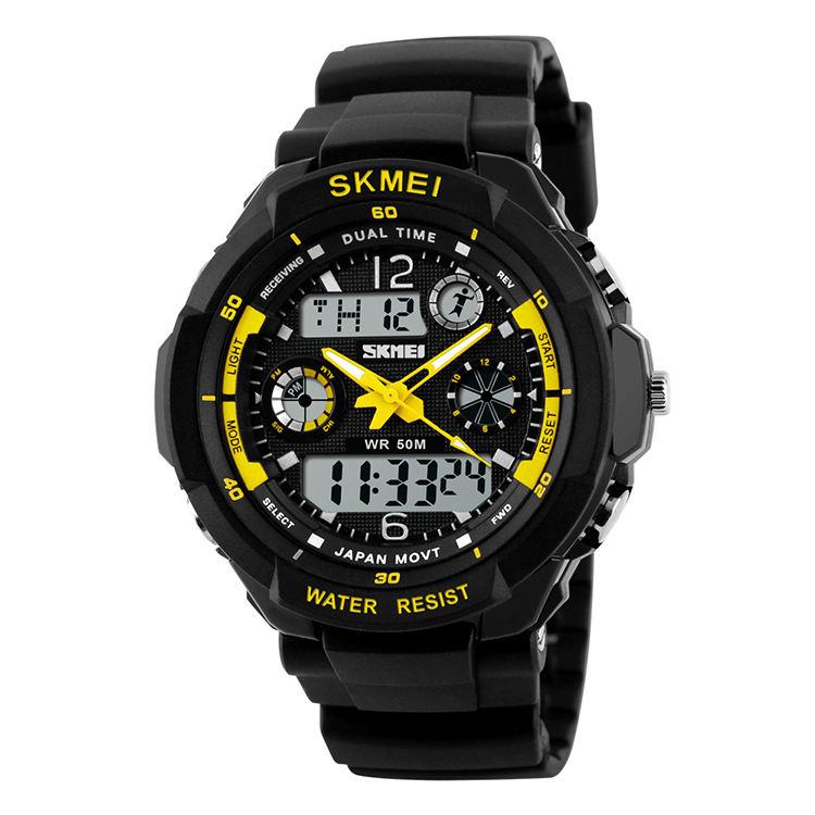Годинник наручний дитячі Skmei 1060 Black 1060YL (17105-hbr)