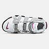 Жіночі Кросівки Nike Air More Uptempo White Grey Pink / Найк Аїр Мор Аптемпо Білі з Сірим та Рожевим, фото 10