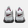 Жіночі Кросівки Nike Air More Uptempo White Grey Pink / Найк Аїр Мор Аптемпо Білі з Сірим та Рожевим, фото 9