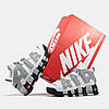 Жіночі Кросівки Nike Air More Uptempo White Grey Pink / Найк Аїр Мор Аптемпо Білі з Сірим та Рожевим, фото 7