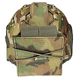 Кавер на каску без вух Fast з кишенею для противаги Кавер фаст без вух з переважанням Кишеня перевваження, фото 5