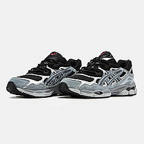 Чоловічі Кросівки Asics Gel-NYC Black Silver Grey / Асікс Гел-НІС Чорні з Сріблястим та Сірим, фото 5