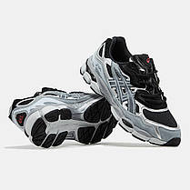Чоловічі Кросівки Asics Gel-NYC Black Silver Grey / Асікс Гел-НІС Чорні з Сріблястим та Сірим, фото 6