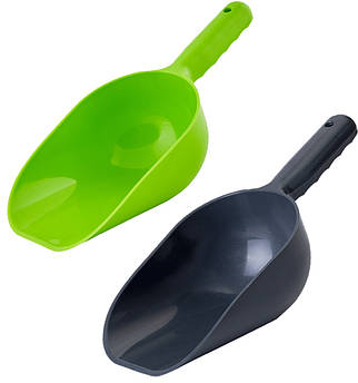 Лопатка для прикормки World4Carp Baiting Spoon, флуоресцентно-помаранчева, велика, зручна для замішування Гранит (granite)