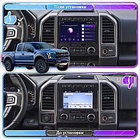 Al Штатна магнітола для Ford F-150 XIII Рестайлінг type B 2017-2020 екран 9" 4/64 Gb CarPlay 4G Wi-Fi GPS Prime Android