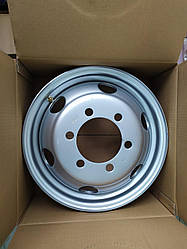 Диск колісний Газель 16Н2"5.5 J (Ивеко) (круглі отвори) посилений білий (виробництво ДК)