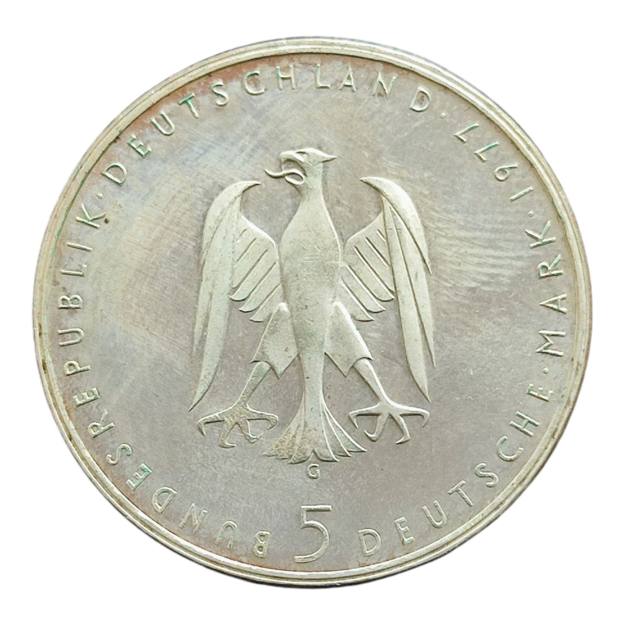 Німеччина 5 марок, 1977 200-та річниця - Народження Генріха фон Клейста