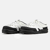 Кросівки New Balance CRV Mule v2 White Black / Нью Беланс СРВ Мьюл в2 Білі з Чорним, фото 5