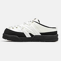 Кросівки New Balance CRV Mule v2 White Black / Нью Беланс СРВ Мьюл в2 Білі з Чорним, фото 4