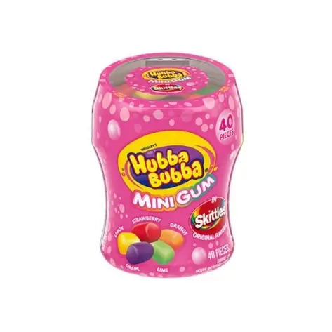 Hubba Bubba Mini Skittles Gum 92 g, фото 1