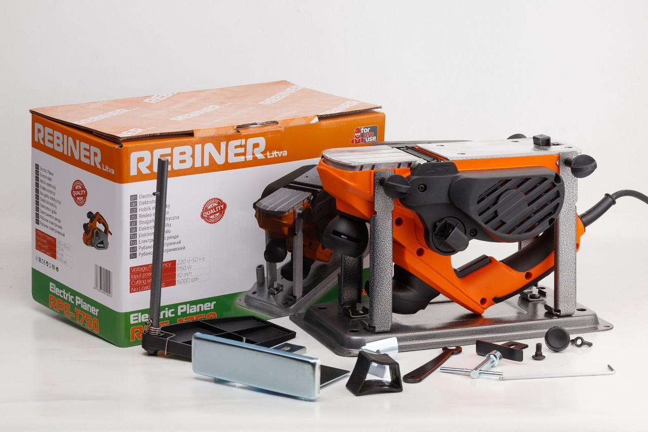 Електрорубанок Rebiner RPE-1750, фото 1