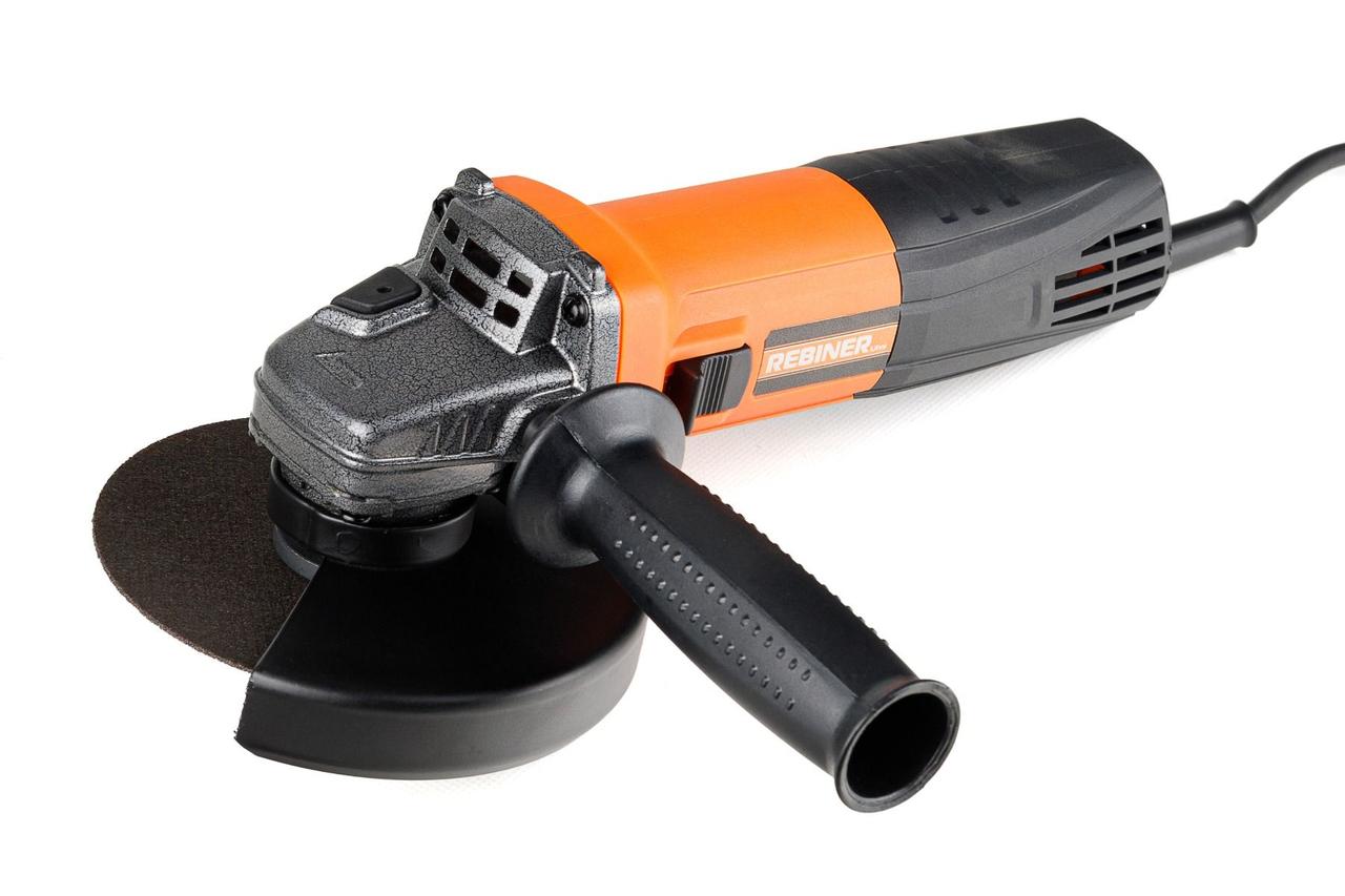 Кутова шліфмашина Rebiner RAG-1050E (125 мм), фото 1