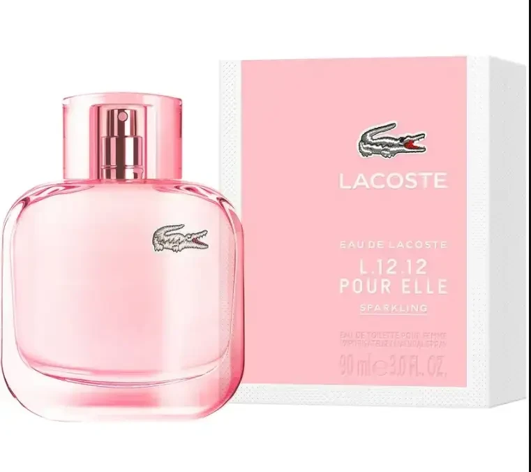 Жіночі парфуми Lacoste Eau De L12.12 Pour Elle Sparkling (Лакоста Пур Ель Спарклін) 90 мл, фото 1