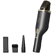 Автомобільний акумуляторний пилосос на 3 швидкості з 3 насадками AND 1-39 Чорний, фото 9