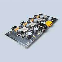 Плата швидкого заряджання PD 65W з 4 type-C DC DC перетворювач 5,9,12,20V Модуль зарядне 65 Ватт
