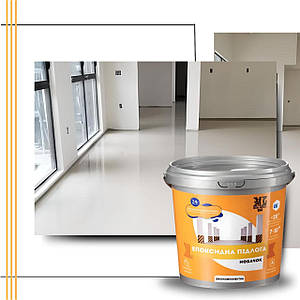 Фарба епоксидна для бетону 10 кг на 30 м2 біла kings