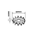 З'єднувач Bulldog ø50мм 6x17мм двосторонній цинк білий [3MU007200501700020] Strong-TIE, фото 3