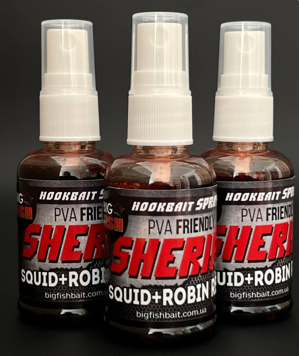 Спрей - діп SHERIFF (squid + Robin Red), 50 мл