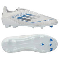 Футбольні дитячі бутси Adidas F50 League FG/MG IE3748, Білий, Розмір (EU) — 33