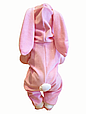 Одяг для ляльки Бебі Борн / Baby Born 40 - 43 см кігурумі / комбінезон Зайчик рожевий 132, фото 4