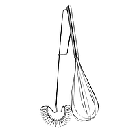 Набір вінчиків IKEA IDEALISK (ІКЕА ІДЕАЛІСК). 50093172. Стальний