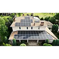 Монокристалічна сонячна панель Jinko JKM-430N-54HL4R-BDV N-type Bifacial 430 Вт,(Full Black), фото 6
