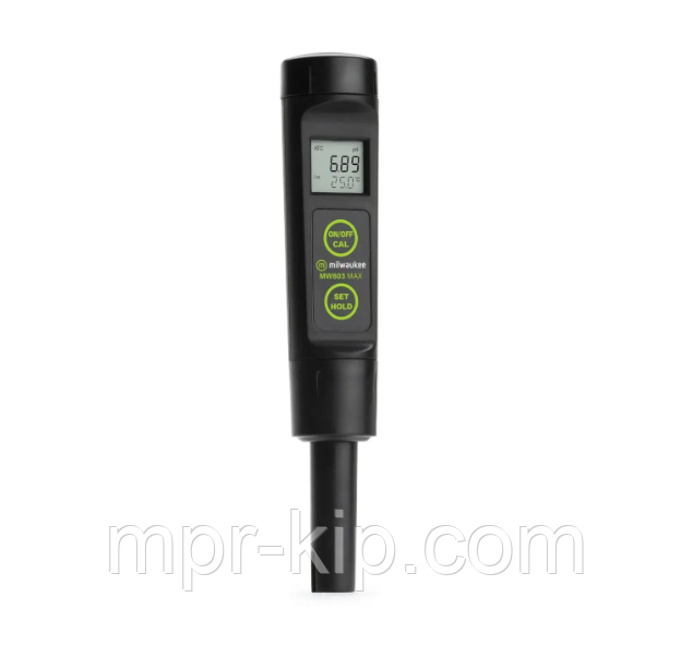 Комбінований pH/EC/TDS/°C метри Milwaukee MW803, 0.00 - 14.00 pH, 0.00 - 3999μS/cm, 0.00 to 2000 ppm,Угорщина
