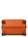 Валіза велика L поліпропілен помаранч76х51х28+5/117л/4.9кг Snowbal21204, фото 6