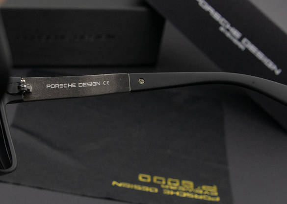 Окуляри чоловічі сонцезахисні Porsche Design поляризаційні (арт. P6533) матова оправа, фото 6