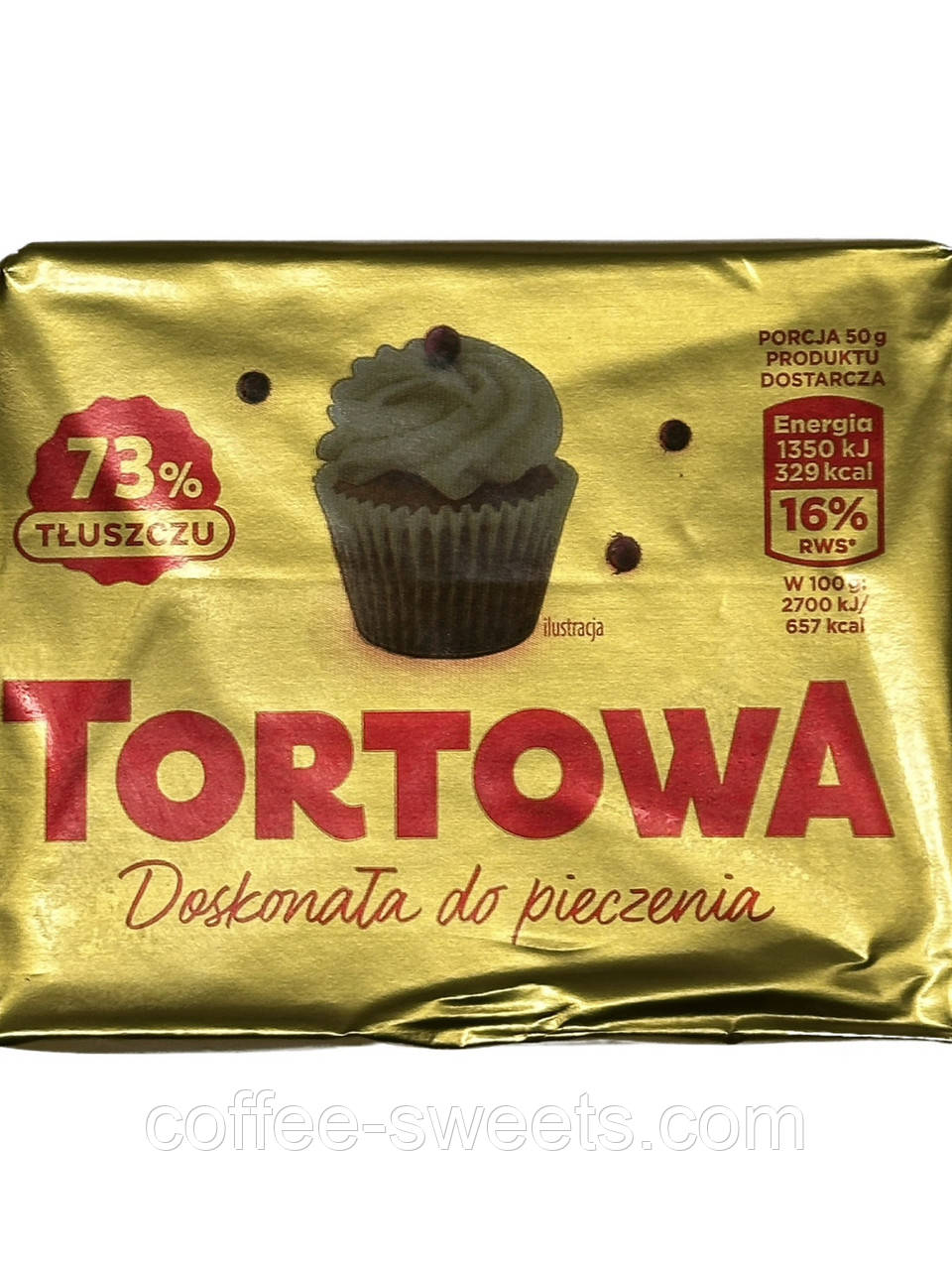 Маргарин для випікання Tortowa 73% 250 г